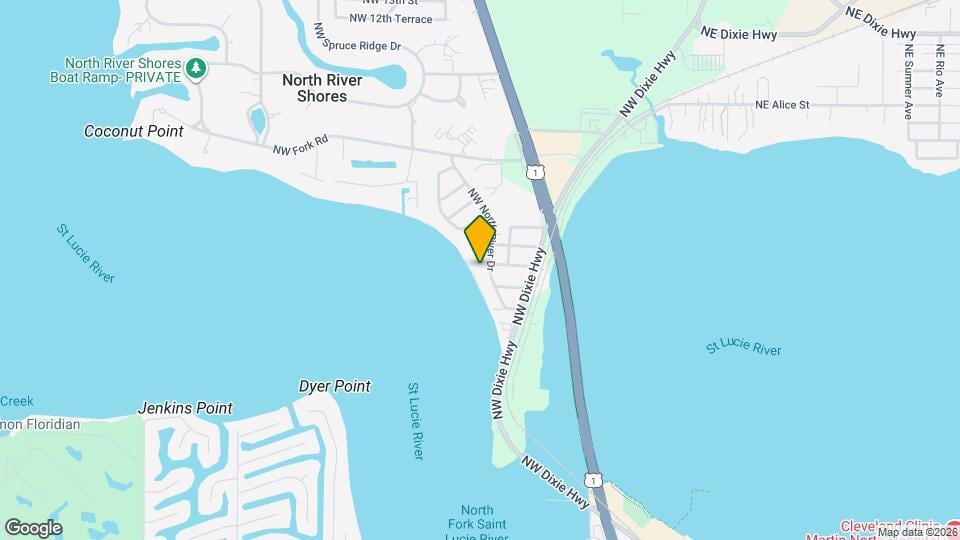 415 NW North River Dr Map and Location Details