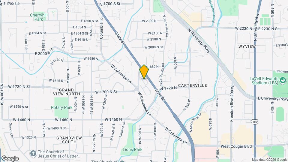 1741 Willowbrook Dr Map and Location Details