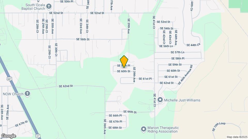 3809 SE 60th St Map and Location Details
