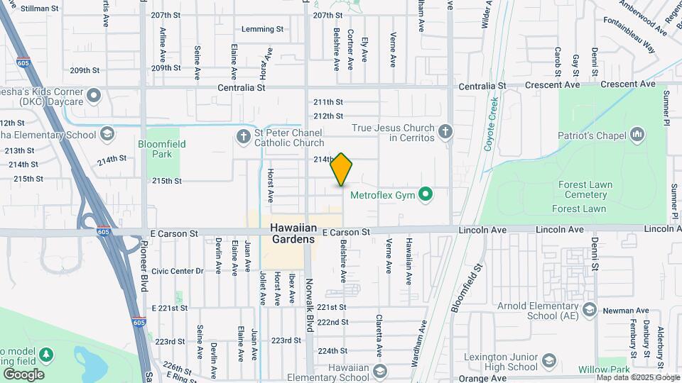 12251 216th St Map and Location Details