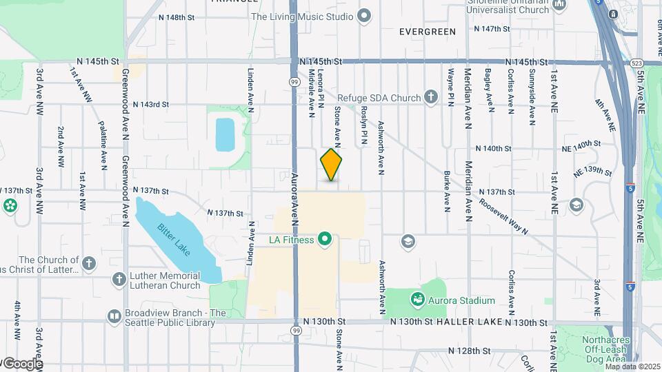 1220 N 137th St Map and Location Details