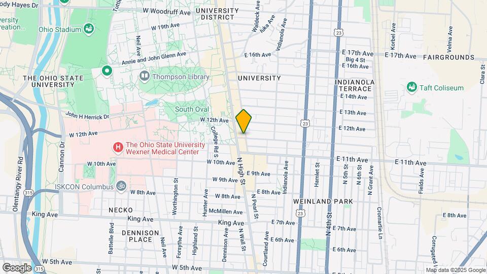22 Chittenden Ave Map and Location Details