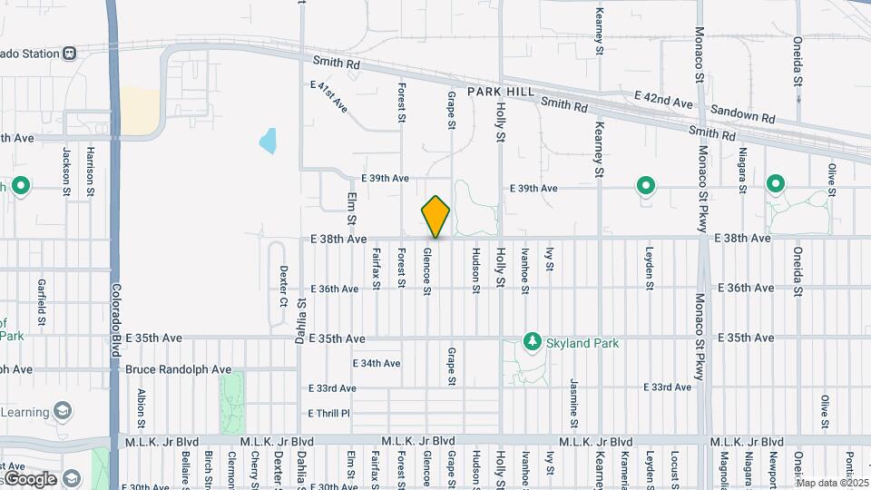 3692 Glencoe St Map and Location Details