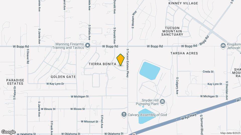 6240 W Huxley Dr-Unit -Unit A Map and Location Details