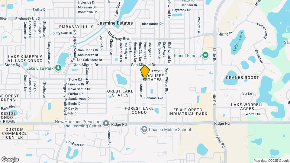 8829 Bermuda Ln Map and Location Details