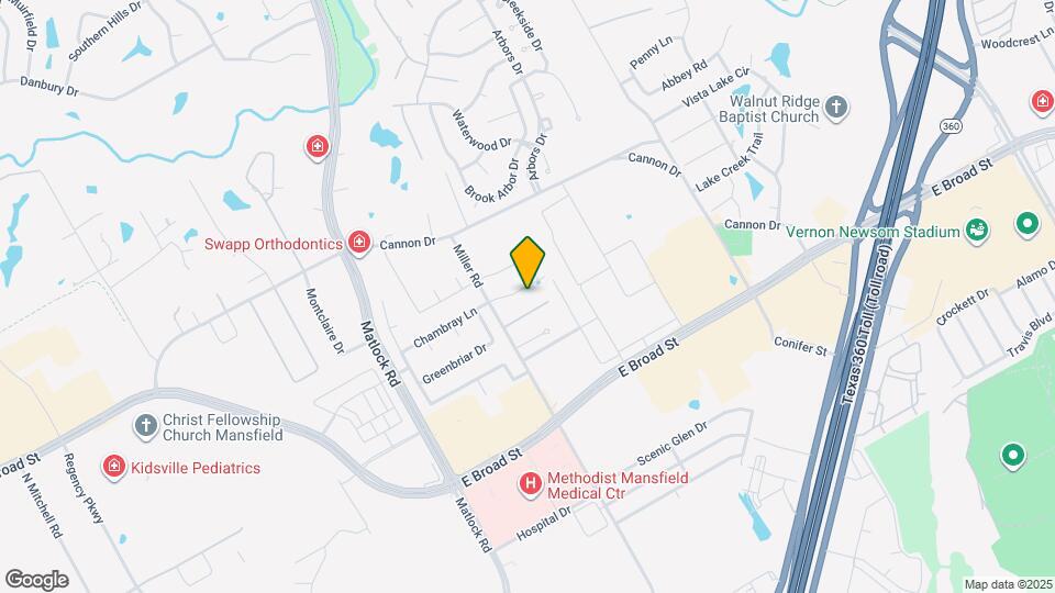 2714 Chambray Ln Map and Location Details