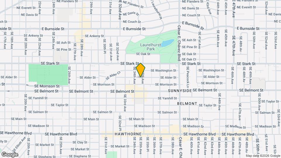 3450 SE Alder St Mapa y Detalles de la Ubicación