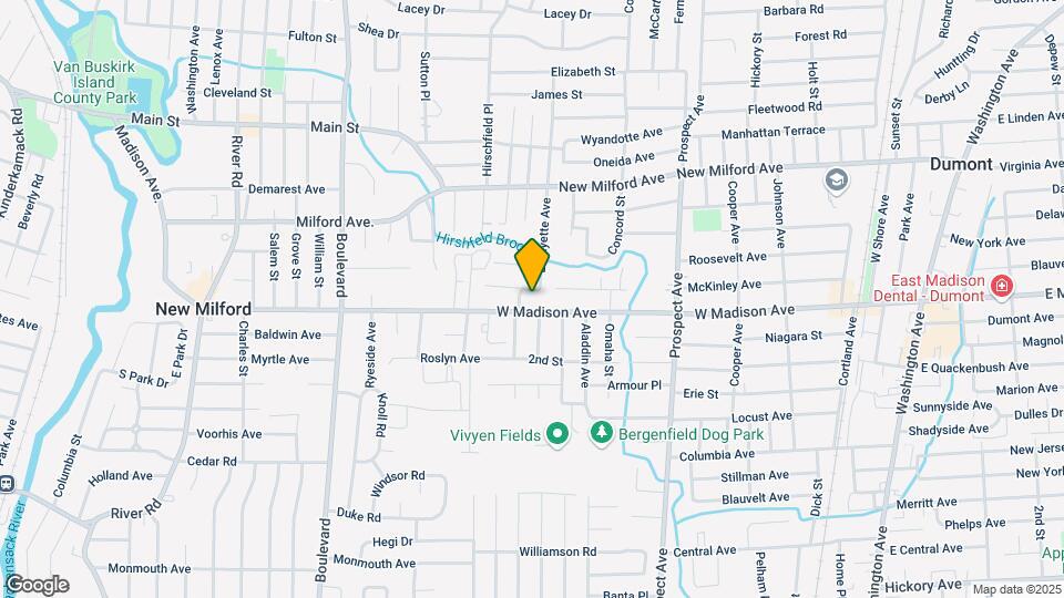 312 W Madison Ave Map and Location Details