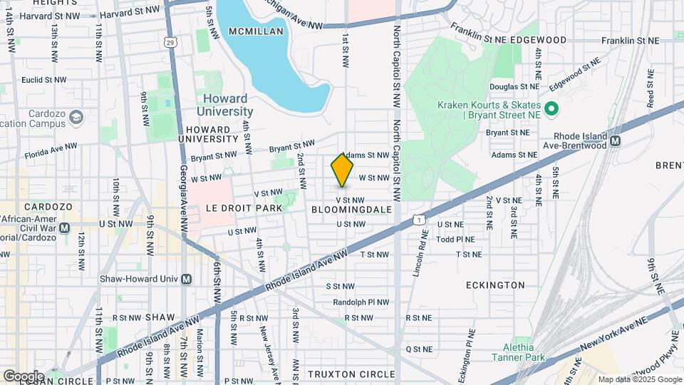 2108 1st St NW Map and Location Details