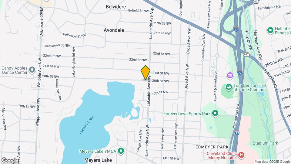 3114 20th St NW Map and Location Details