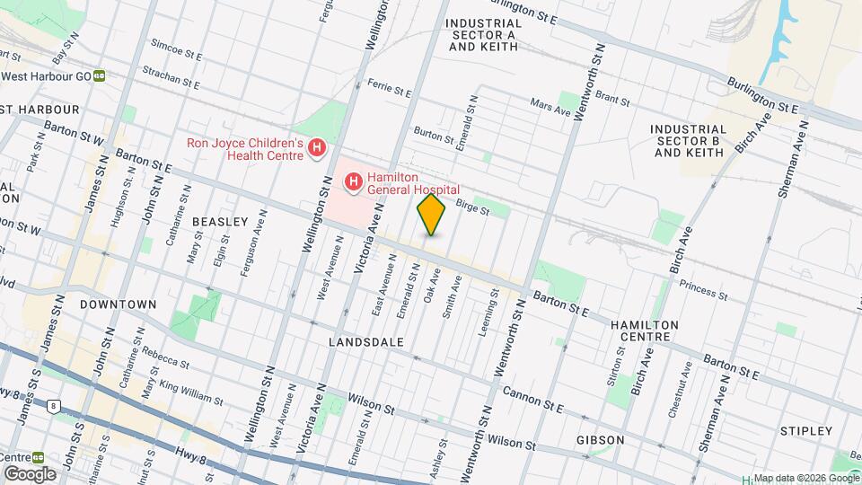 282 Emerald St N Map and Location Details