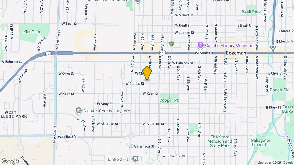 903 W Curtiss St Mapa y Detalles de la Ubicación
