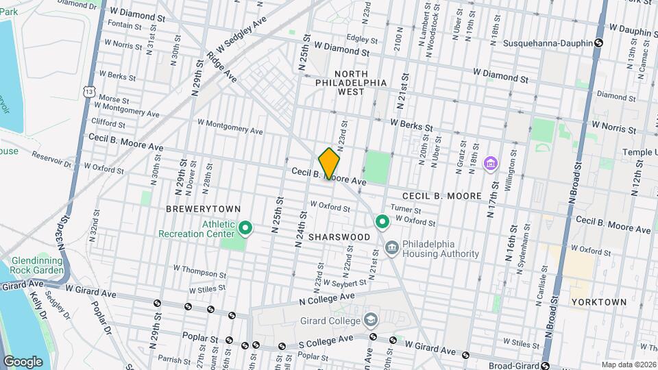 2309 Nicholas St Mapa y Detalles de la Ubicación
