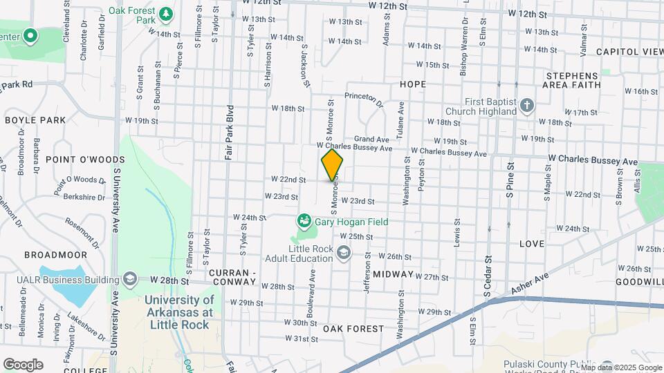 2204 S Monroe St Map and Location Details