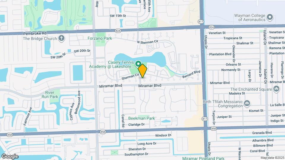 2450 SW 85th Ave Map and Location Details