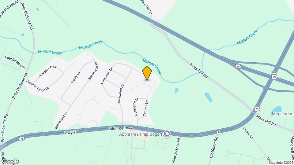 1030 Nash Ct Map and Location Details
