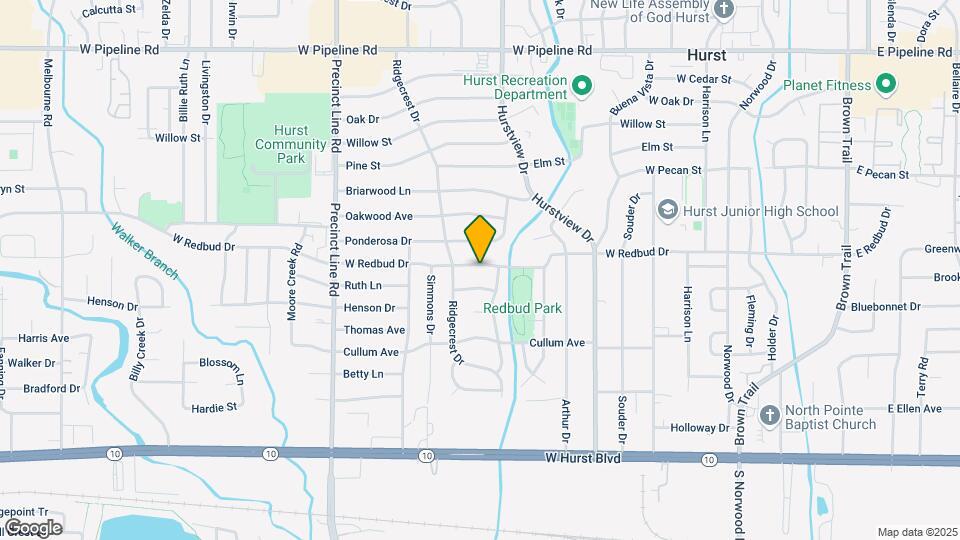 613 W Redbud Dr Map and Location Details