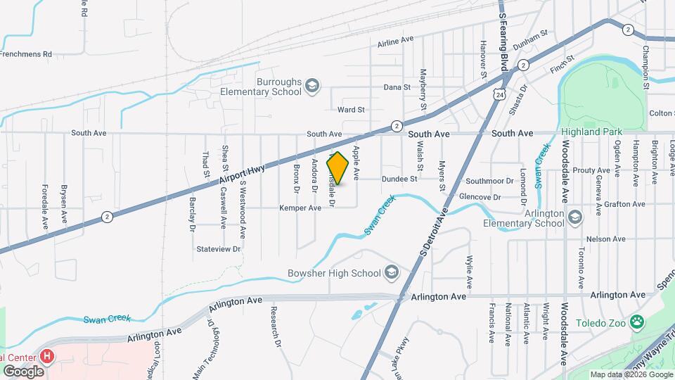 622 Whitlock Ave Map and Location Details