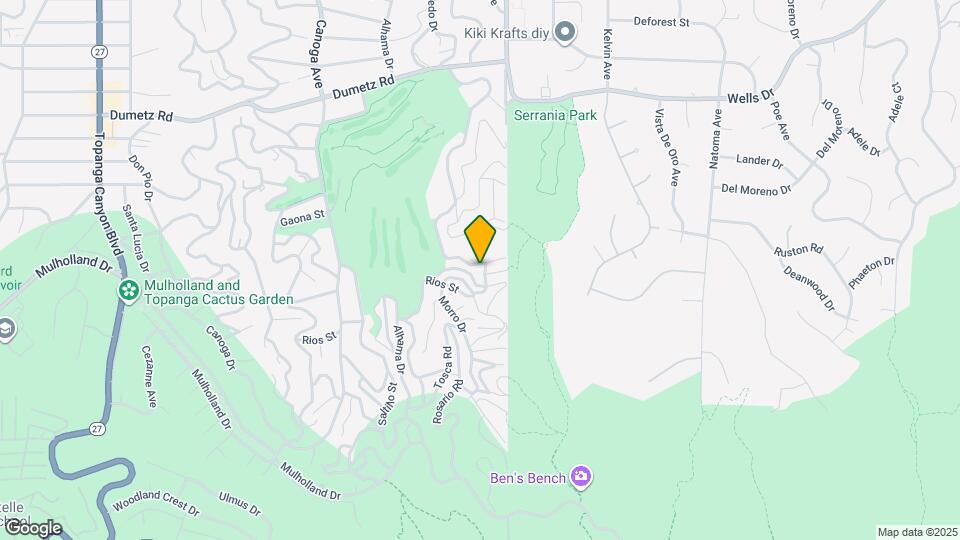 4395 Morro Dr Mapa y Detalles de la Ubicación