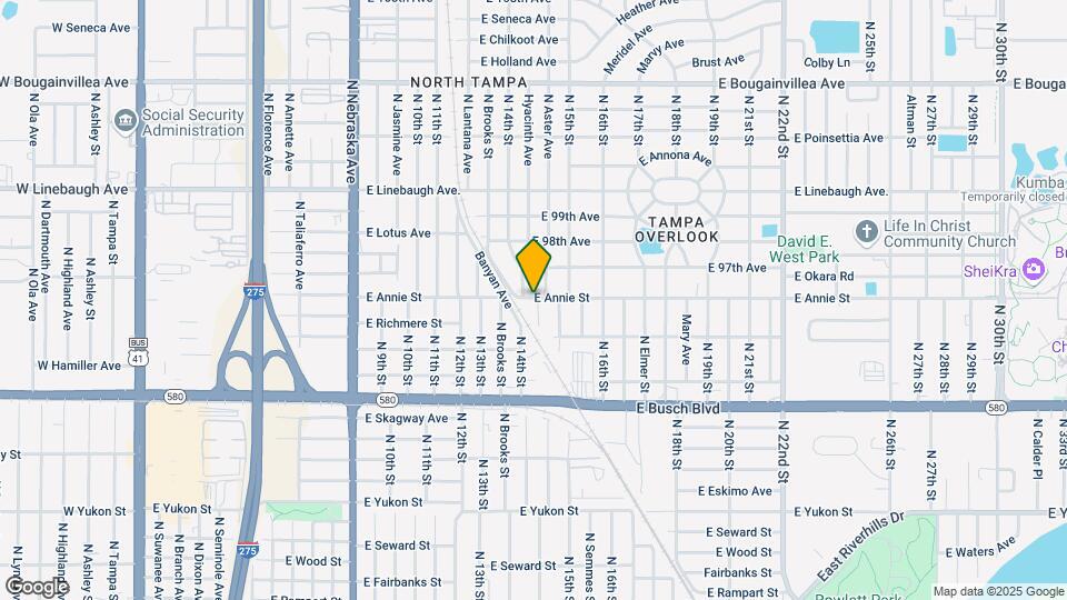 9416 N Mulberry St Mapa y Detalles de la Ubicación