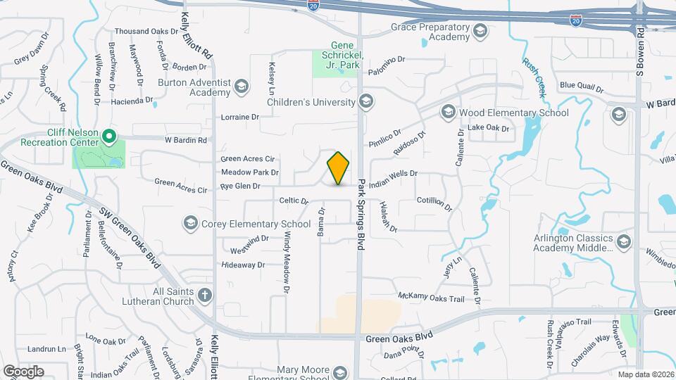 3810 Indian Wells Dr Map and Location Details