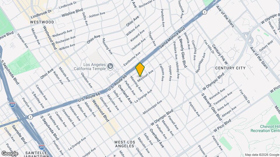 1837 Parnell Ave Map and Location Details