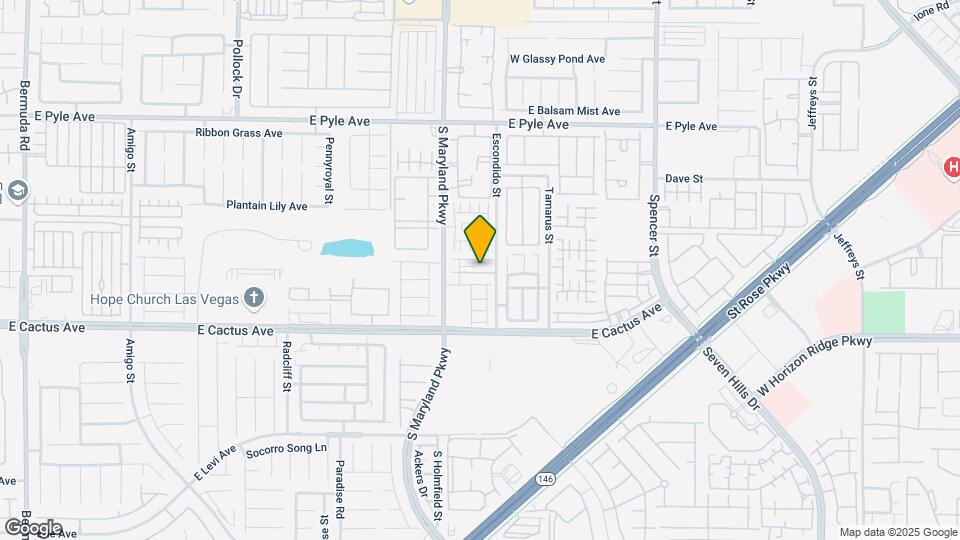 1306 Willow Village Ave Map and Location Details