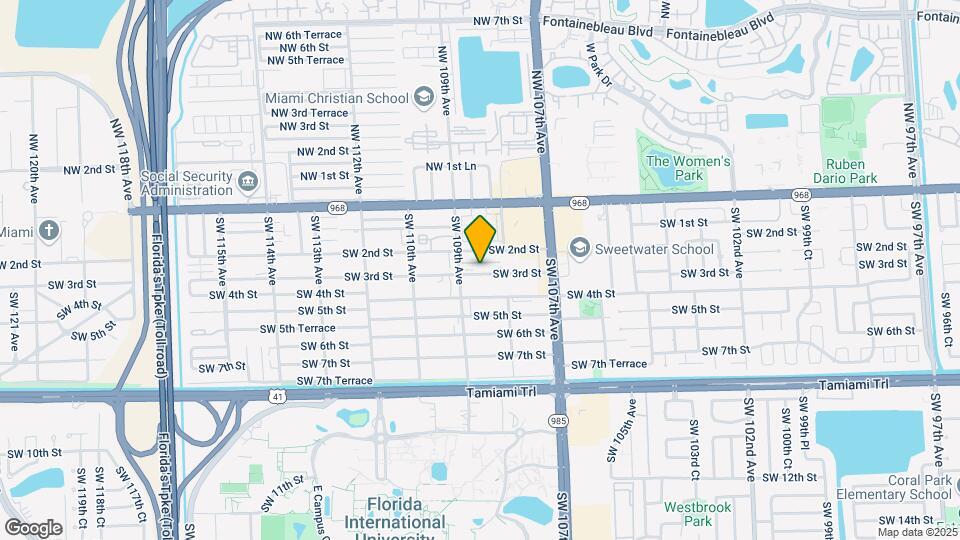 10861 SW 3rd St Mapa y Detalles de la Ubicación