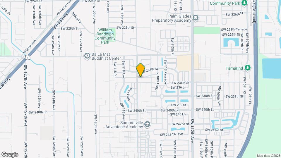 11628 SW 235th St Map and Location Details