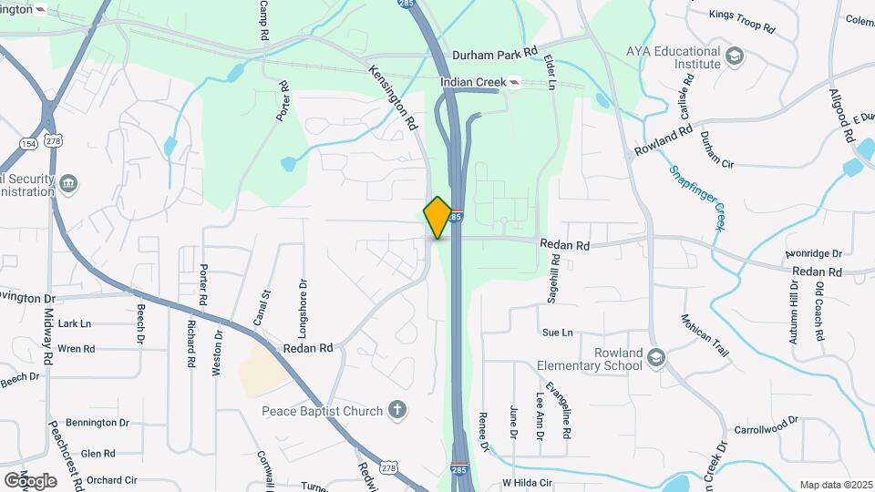 3865 Redan Rd Map and Location Details