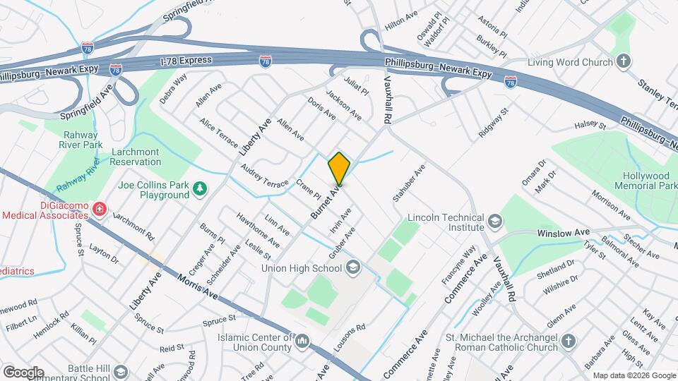 2484 Seymour Ave, Unit First Floor Map and Location Details