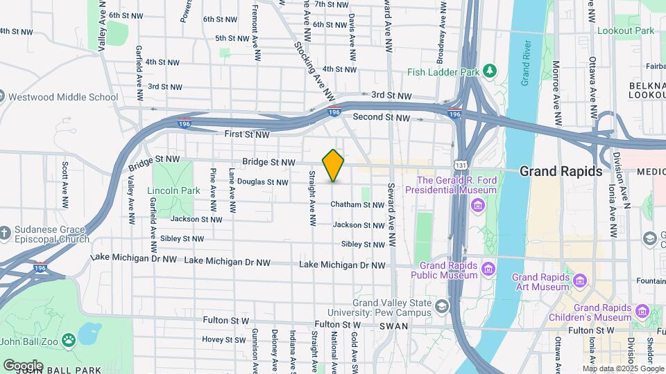 324 National Ave NW Map and Location Details