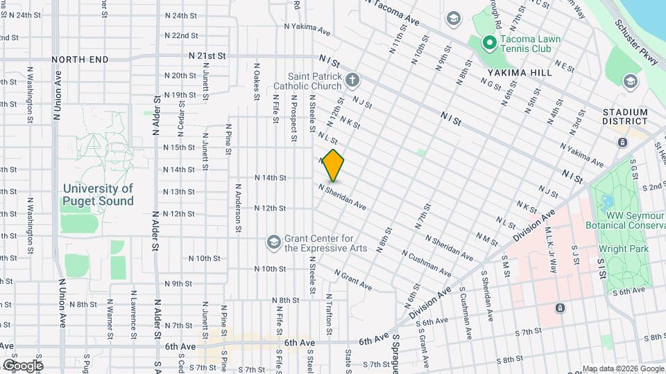 1320 N 11th St Map and Location Details