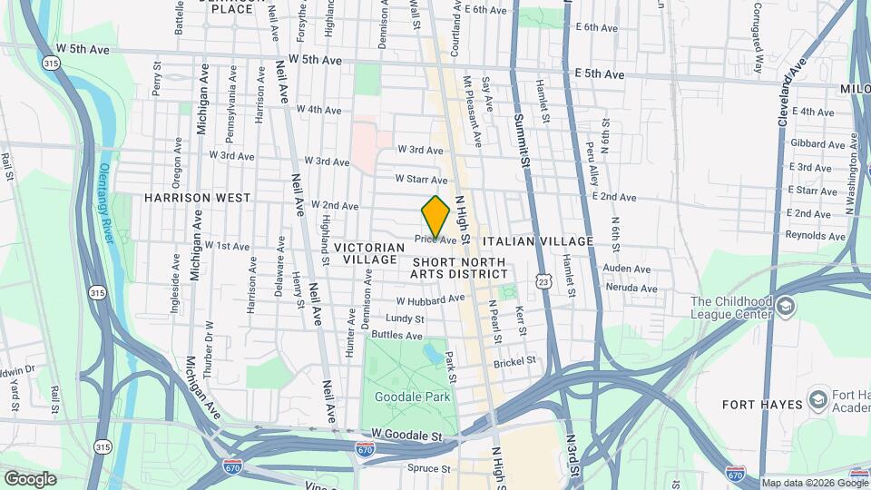 49 Price Ave Map and Location Details