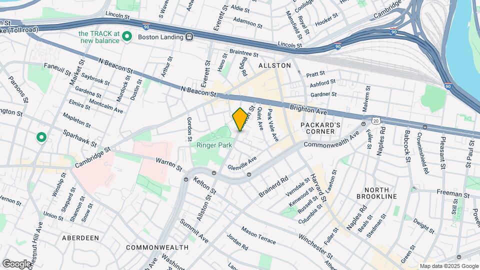66 Allston St, Unit 2 Map and Location Details