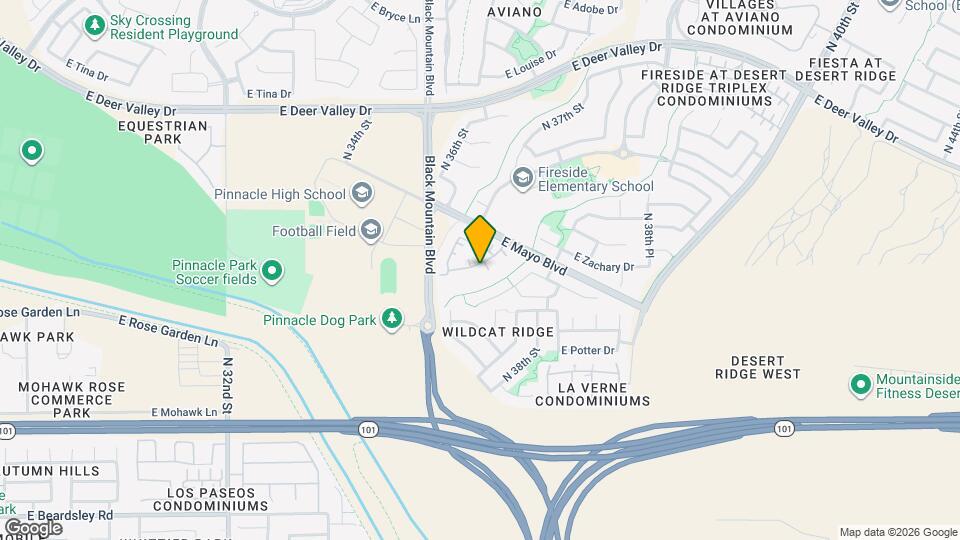 3651 E Zachary Dr Map and Location Details