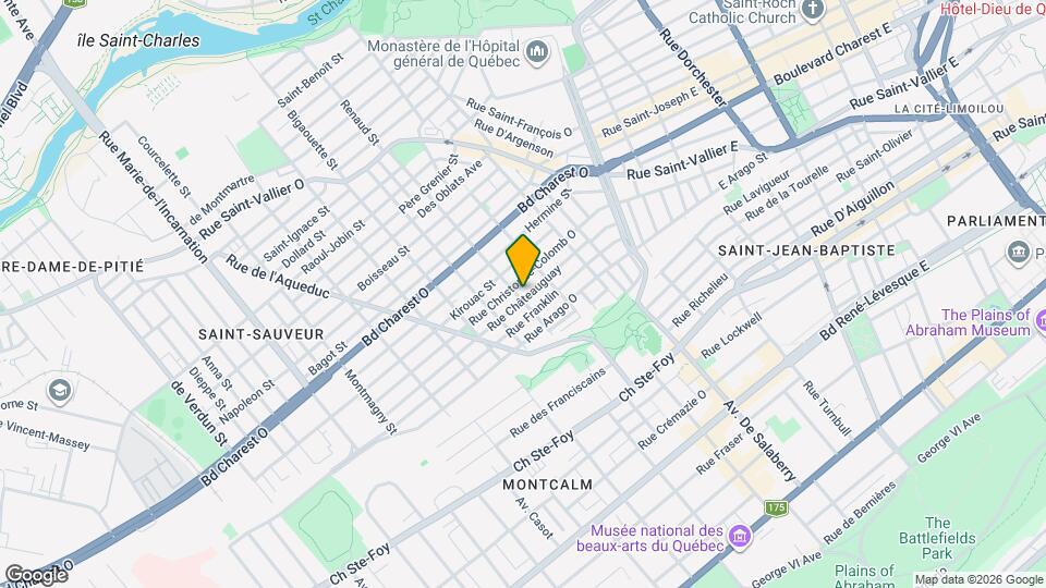 543 Durocher Rue Map and Location Details