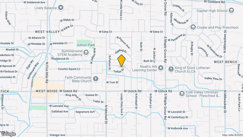 9594 W Telfair Dr Map and Location Details