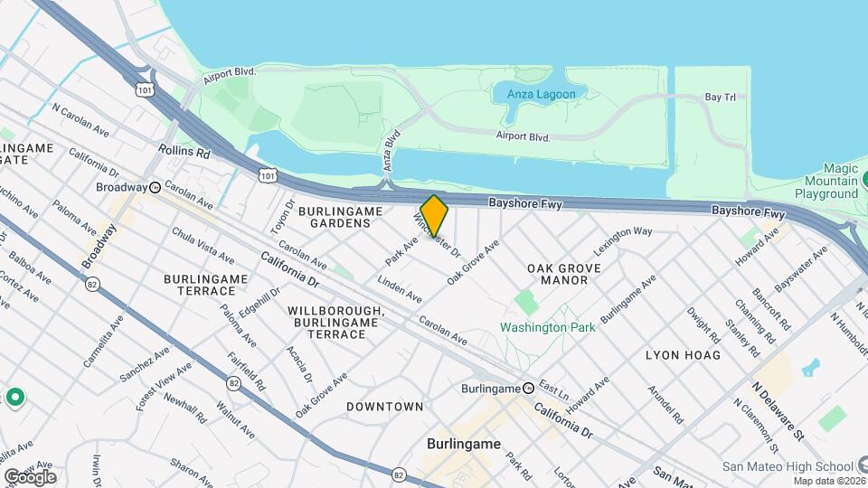 743 Winchester Dr Map and Location Details