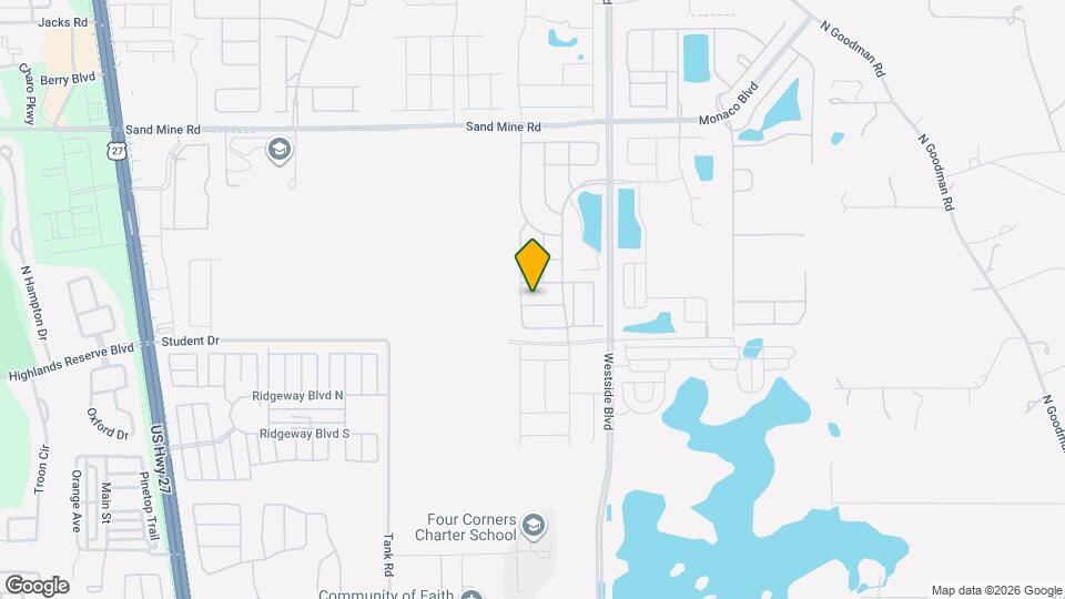 9033 Flamingo Ky Way Map and Location Details