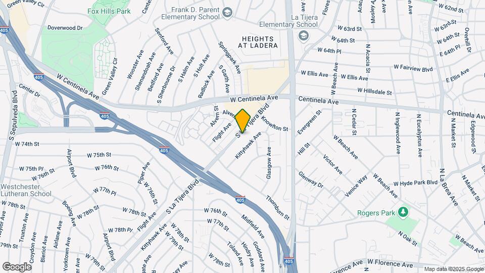 7018 La Tijera Blvd Map and Location Details