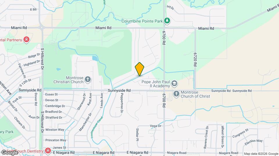 2745 Country Club Way Map and Location Details