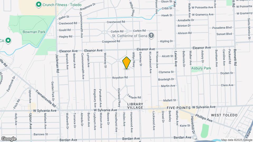 4326 Lowe Rd Map and Location Details