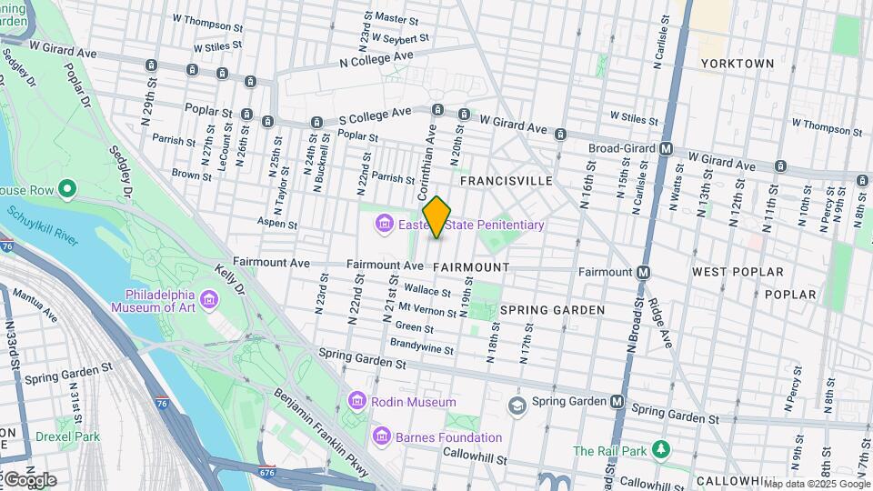 720 N 20th St Map and Location Details