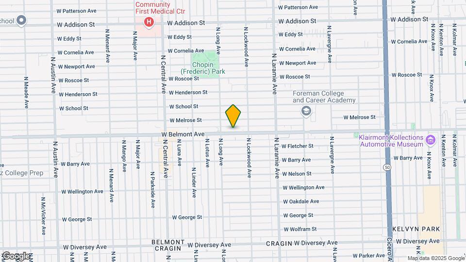 5356 W Belmont Ave, Unit 5356 W Belmont Mapa y Detalles de la Ubicación
