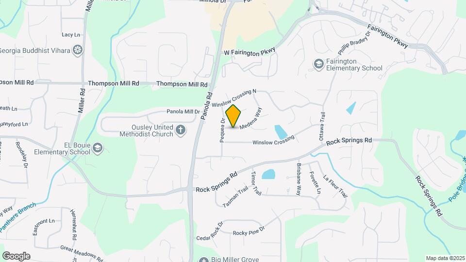 5325 Medena Way Map and Location Details