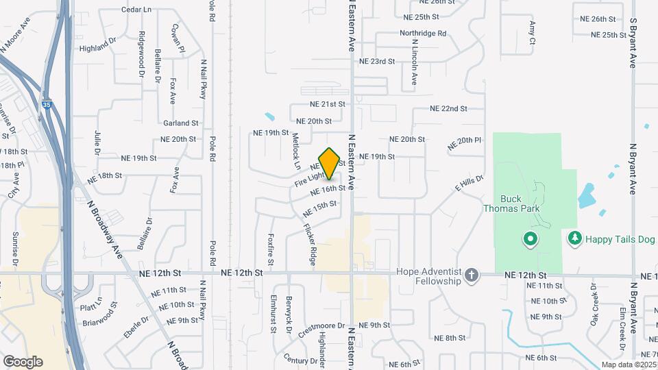 641 NE 16th St Map and Location Details