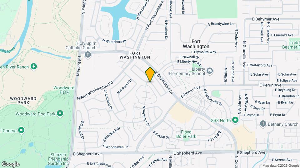 941 E Buckhill Rd Map and Location Details