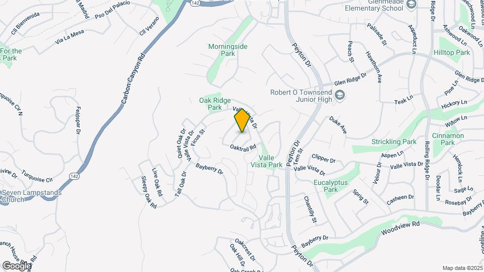15531 Oakhurst St Map and Location Details