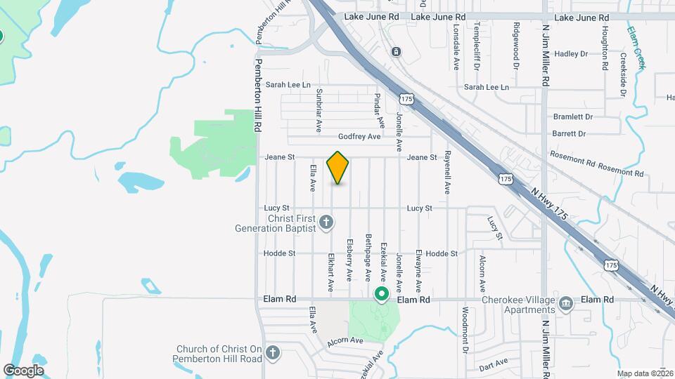 726 Elkhart Ave Map and Location Details